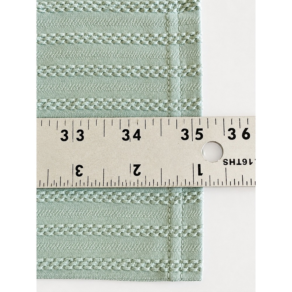 Unbranded Shift Dress Women XL Sage Green Excellent Textured Knit Square Neck - Picture 14 of 14